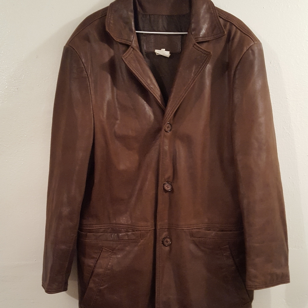 Le Ranch Du Cuir brown Genuine leather jacket